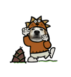 ビーグル犬ポップアップ(春2)（個別スタンプ：7）