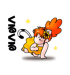 ひらりーず ねこ遊びスタンプ（個別スタンプ：13）