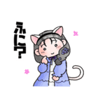 ひらりーず ねこ遊びスタンプ（個別スタンプ：22）
