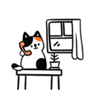 きまぐれな三毛猫スタンプ（個別スタンプ：12）