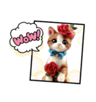 子猫たちに癒される日常（個別スタンプ：21）