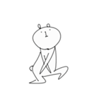ゆる〜んとしろくま（個別スタンプ：18）