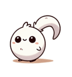 シロエナガになりたい（個別スタンプ：1）