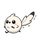 シロエナガになりたい（個別スタンプ：3）