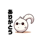 シロエナガになりたい（個別スタンプ：4）