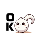 シロエナガになりたい（個別スタンプ：8）