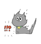 怠惰なねこ。（個別スタンプ：14）