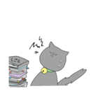 怠惰なねこ。（個別スタンプ：25）