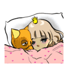 お姫様です 20 J（個別スタンプ：4）
