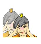 お姫様です 20 J（個別スタンプ：18）