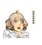 お姫様です 20 J（個別スタンプ：28）