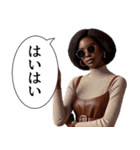 煽ってくる人(女)（個別スタンプ：2）
