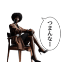 煽ってくる人(女)（個別スタンプ：5）