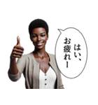 煽ってくる人(女)（個別スタンプ：6）