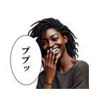 煽ってくる人(女)（個別スタンプ：21）
