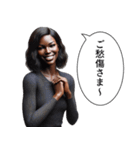 煽ってくる人(女)（個別スタンプ：28）