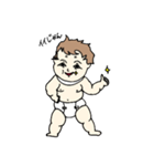 ギャグ線の高い赤ちゃん 1（個別スタンプ：8）