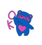どくどくしいくま（個別スタンプ：1）