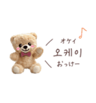 くまの韓国語♡（個別スタンプ：8）
