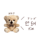 くまの韓国語♡（個別スタンプ：30）