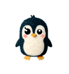 フェルトペンギン（個別スタンプ：3）