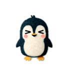 フェルトペンギン（個別スタンプ：4）