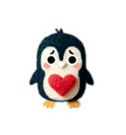 フェルトペンギン（個別スタンプ：7）