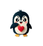 フェルトペンギン（個別スタンプ：8）