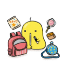 仲良しはにわ3人組の旅行スタンプ（個別スタンプ：4）