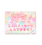 書き込める♥桜のはがきカード（個別スタンプ：11）