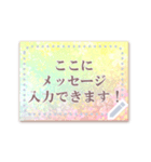 書き込める♥桜のはがきカード（個別スタンプ：15）