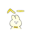 大きい文字＊うさぎ（個別スタンプ：13）