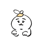 ひよこのねこ(シュシュ)（個別スタンプ：4）