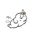 ひよこのねこ(シュシュ)（個別スタンプ：18）