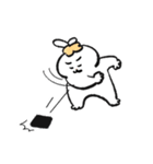ひよこのねこ(シュシュ)（個別スタンプ：24）