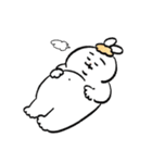 ひよこのねこ(シュシュ)（個別スタンプ：25）