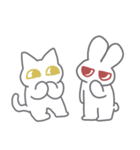 ジト目なうさぎ（個別スタンプ：24）