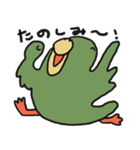 はっぴーインコ2（個別スタンプ：18）