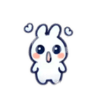 日常に使えるうさぎのいろんな表情（個別スタンプ：8）