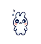 日常に使えるうさぎのいろんな表情（個別スタンプ：10）