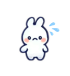 日常に使えるうさぎのいろんな表情（個別スタンプ：16）
