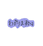ふちどりで見やすいスタンプ（個別スタンプ：22）
