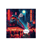 深夜特急『MIDNIGHT RUNNERS』（個別スタンプ：2）