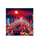 深夜特急『MIDNIGHT RUNNERS』（個別スタンプ：4）