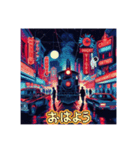 深夜特急『MIDNIGHT RUNNERS』（個別スタンプ：12）