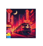 深夜特急『MIDNIGHT RUNNERS』（個別スタンプ：13）