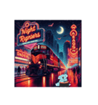 深夜特急『MIDNIGHT RUNNERS』（個別スタンプ：17）