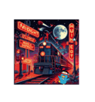 深夜特急『MIDNIGHT RUNNERS』（個別スタンプ：18）