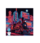 深夜特急『MIDNIGHT RUNNERS』（個別スタンプ：19）