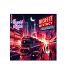 深夜特急『MIDNIGHT RUNNERS』（個別スタンプ：23）